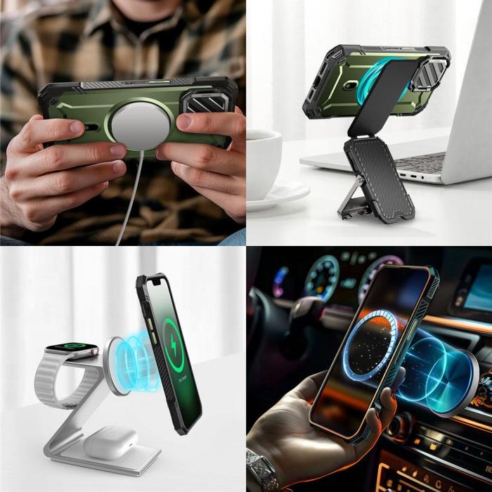 Bild 5, Supcase iPhone 17e / 16e Skal MagSafe UB XT Guldan