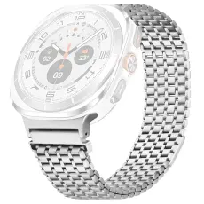 Galaxy Watch 8 46/44/40 mm Armband Magnetisk Loop Silver