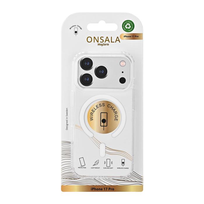 Bild 3, Onsala iPhone 17 Pro Skal MagSafe Transparent