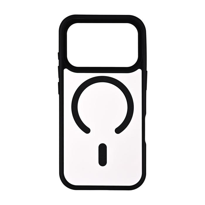 Bild 2, Onsala iPhone 17 Pro Skal MagSafe Bumper Svart/Transparent