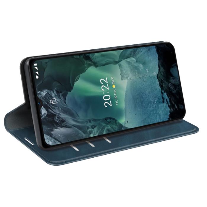 Bild 6, Nokia G11 / G21 Fodral Flip Skin Touch Blå