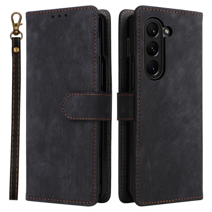 Bild 1, Galaxy Z Fold 6 Fodral RFID Läder Svart