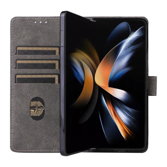 Bild 3, Galaxy Z Fold 6 Fodral RFID Läder Svart