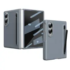 Samsung Galaxy Z Fold 8 Skal Inkl. Sk&auml;rmskydd & Penna Gr&aring;