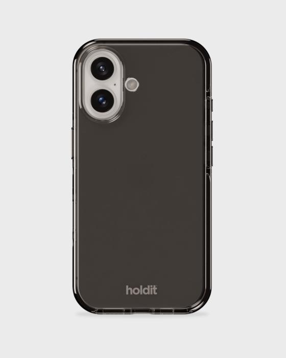 Bild 1, holdit iPhone 16 Mobilskal Seethru Svart