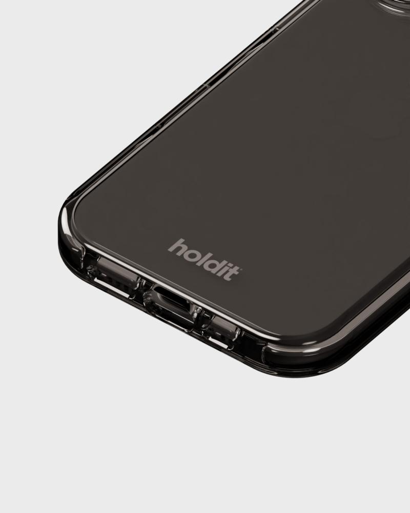 holdit iPhone 16 Mobilskal Seethru Svart