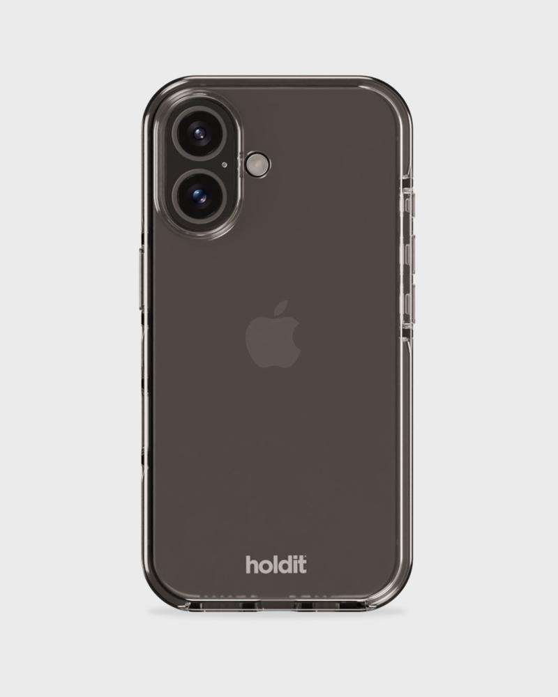 holdit iPhone 16 Mobilskal Seethru Vit