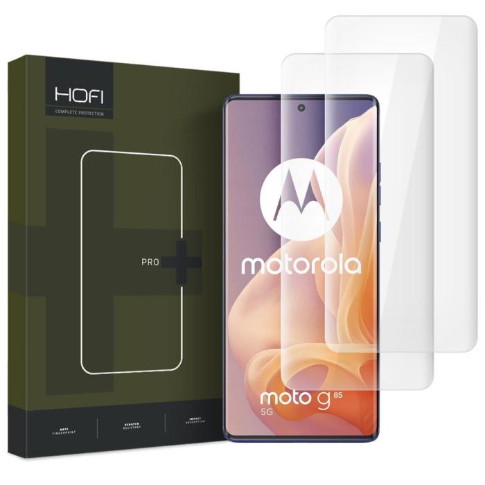 Bild 1, HOFI Motorola Moto G85 5G 2-PACK UV Skärmskydd Pro