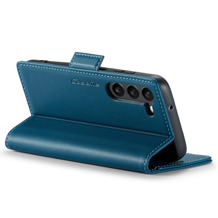 Bild 3, CASEME Galaxy S24 Plus Fodral RFID Läder Blå