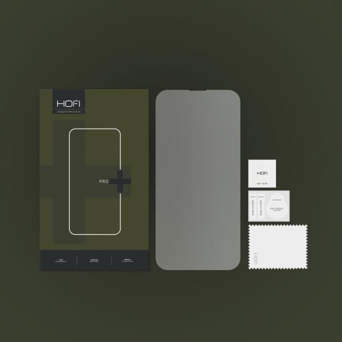 Bild 4, HOFI iPhone 14 Pro Max Skärmskydd Pro+ Härdat Glas Transparent