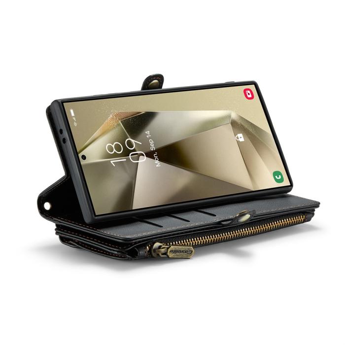 Bild 5, CASEME Samsung Galaxy S24 Ultra Plånboksfodral Svart