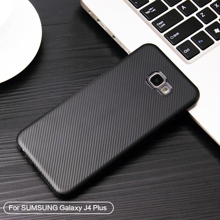 Bild 5, Samsung Galaxy J4 Plus - Carbon Skal - Svart
