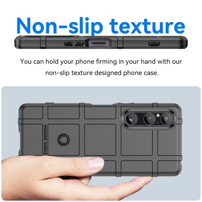Bild 4, Sony Xperia 1 V Skal TPU Robust Svart