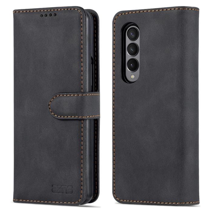 Bild 2, AZNS Galaxy Z Fold 3 Fodral Skin Touch Svart
