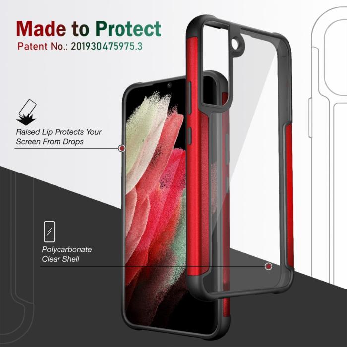 Bild 2, Samsung Galaxy S22 Plus Skal Hybrid Shockproof Blå