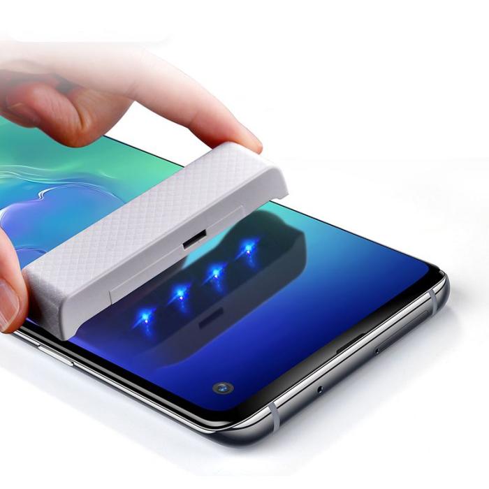 Bild 3, MOCOLO Samsung Galaxy S10 UV Skärmskydd Härdat Glas