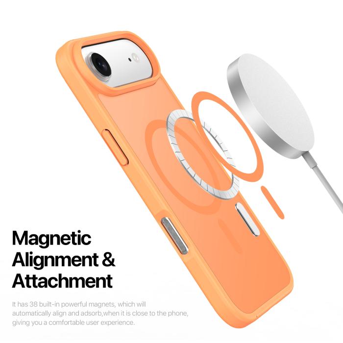 Bild 6, DUX DUCIS iPhone Air Skal MagSafe Yind Series Orange