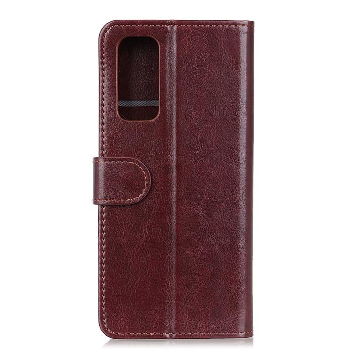 Bild 3, Samsung Galaxy A52 / A52s - Crazy Horse Plånboksfodral - Brun