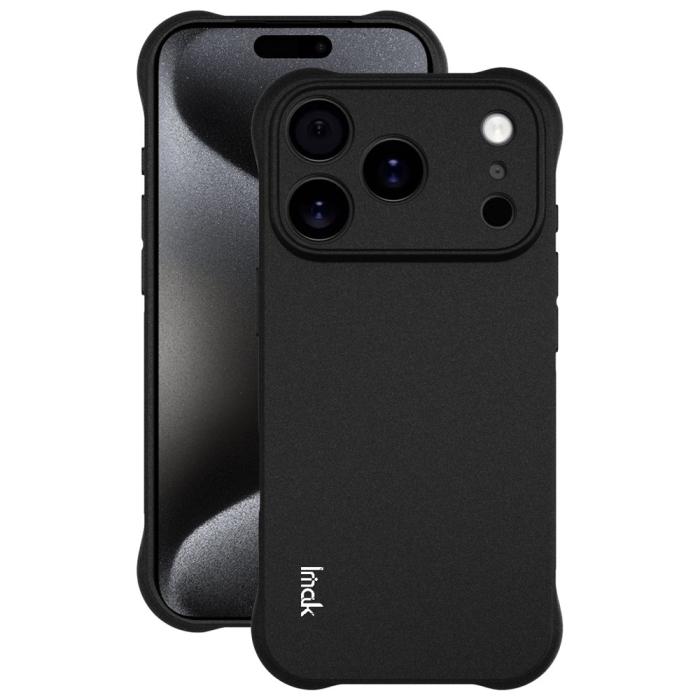 Bild 2, IMAK iPhone 17 Pro Skal TPU AirBag Shockproof Svart