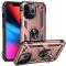 iPhone 13 Pro Max - Shockproof Hybrid Armor Ring Skal - Roséguld