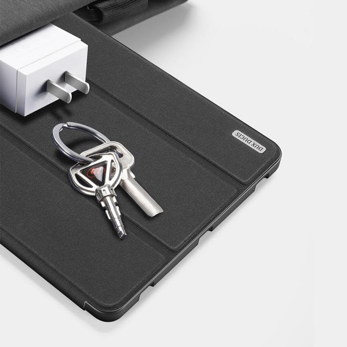Bild 5, Samsung Galaxy Tab S7 / Tab S8 - DUX DUCIS Domo Tri-Fold Fodral - Svart