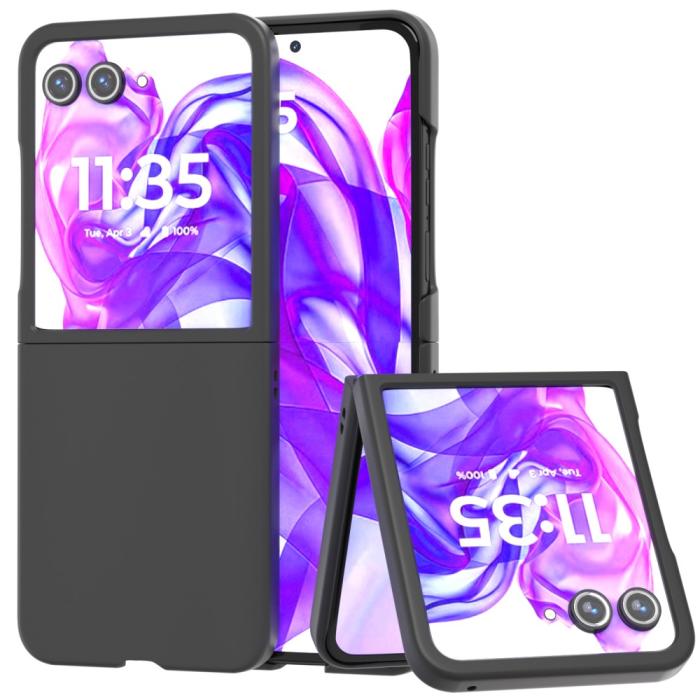 Bild 1, Motorola Razr 50 Ultra 5G Mobilskal Skin Touch Svart