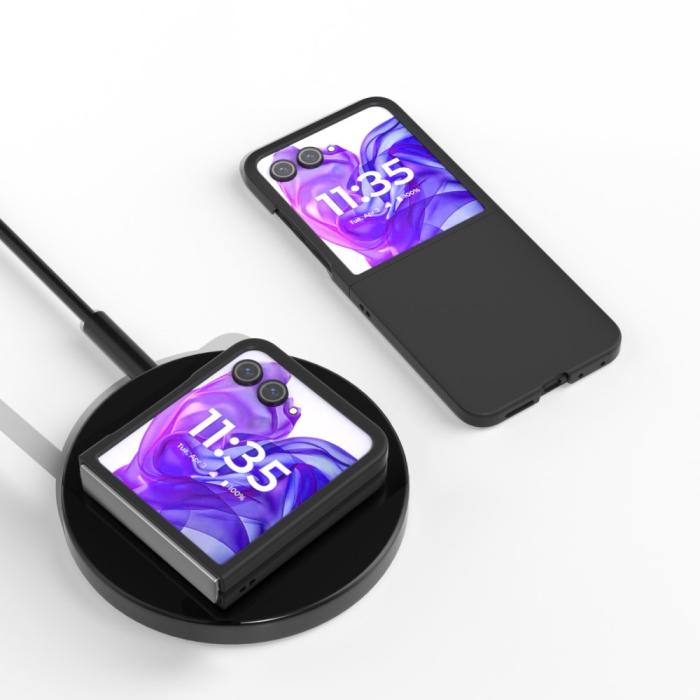 Bild 4, Motorola Razr 50 Ultra 5G Mobilskal Skin Touch Svart