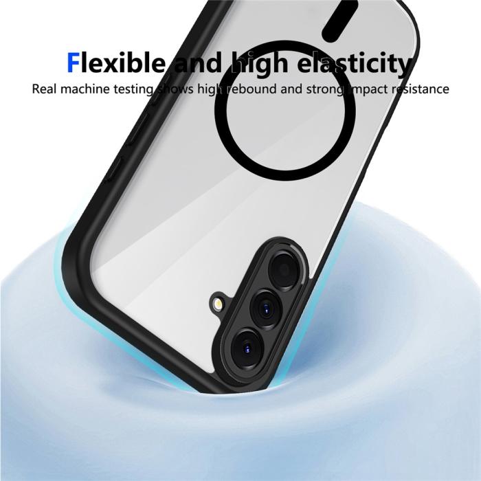 Bild 4, Samsung Galaxy A27 5G Skal TPU Magsafe Svart/Transparent