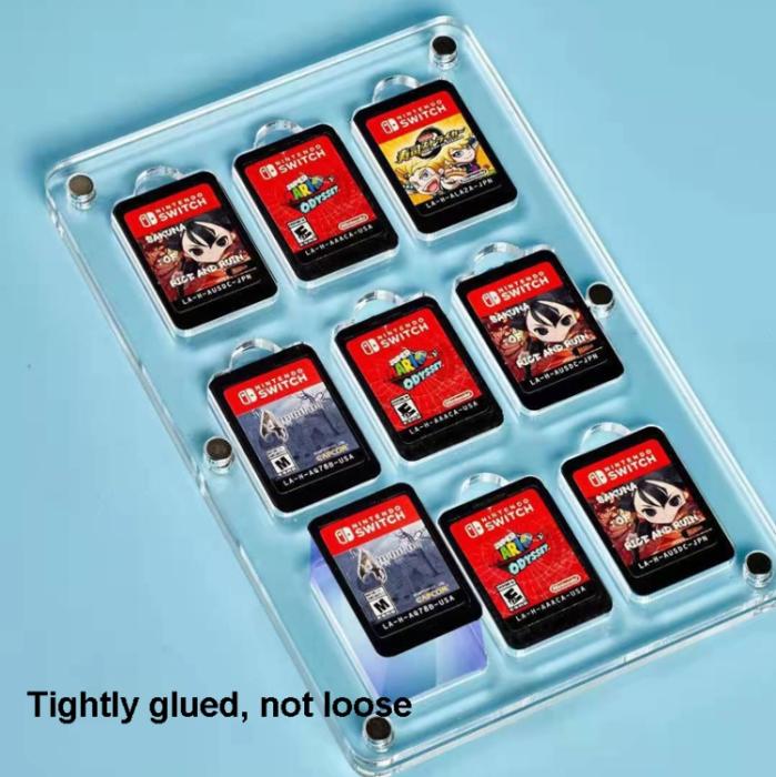Bild 4, Magnetisk Förvaringsbox För 9 st Nintendo Switch Spel