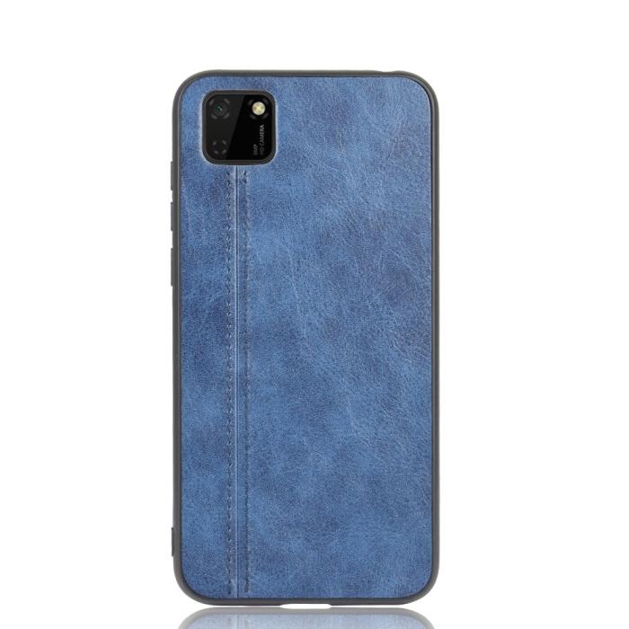 Bild 4, Huawei Y5p - Hybrid Läder Skal - Blå