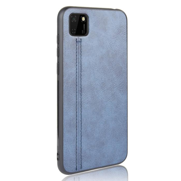 Bild 5, Huawei Y5p - Hybrid Läder Skal - Blå
