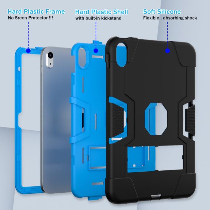 Bild 2, iPad 11 2025 / 10.9 2022 Shockproof Hybrid Skal Med Kickstand