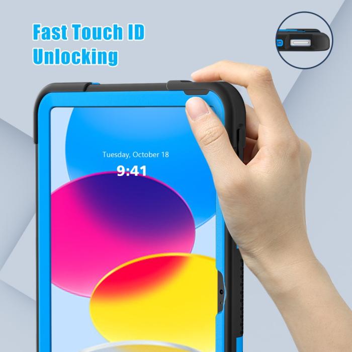 Bild 3, iPad 11 2025 / 10.9 2022 Shockproof Hybrid Skal Med Kickstand