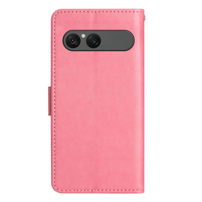 Bild 6, Sony Xperia 10 VII Fodral Med Blommigt Tryck Rosa