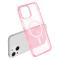 iPhone 15 Skal MagSafe Hybrid Glitter Rosa