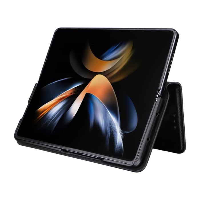 Bild 5, Galaxy Z Fold 6 Fodral Läder Svart
