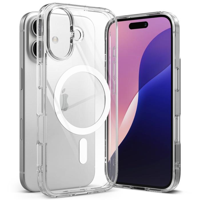 Bild 2, Ringke iPhone 16 Skal MagSafe Fusion Transparent