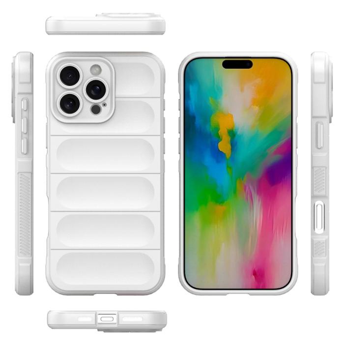 Bild 2, iPhone 16 Pro Skal Magic Shield Vit