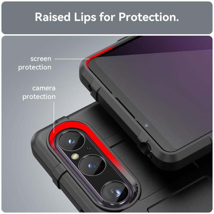 Bild 6, Sony Xperia 1 V Skal TPU Robust Svart