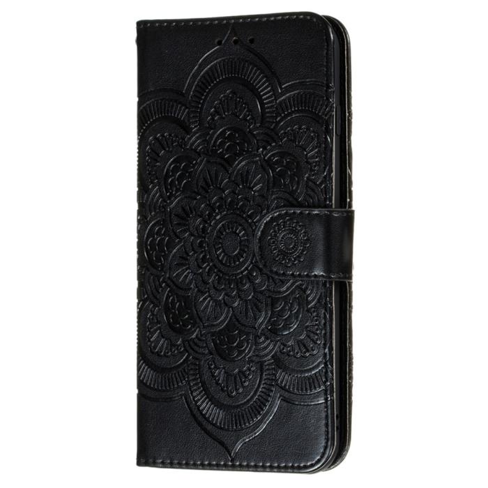 Bild 2, Samsung Galaxy S22 Plus Fodral Mandala Flower Svart