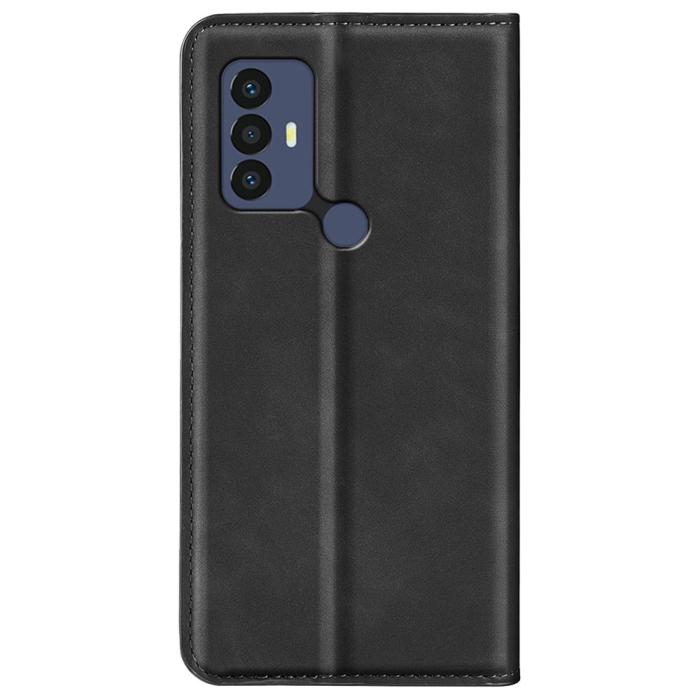 Bild 3, TCL 305 (2022) Fodral Flip Läder Svart