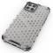 iPhone 12 Pro Max - Armor Honeycomb Textur - Vit