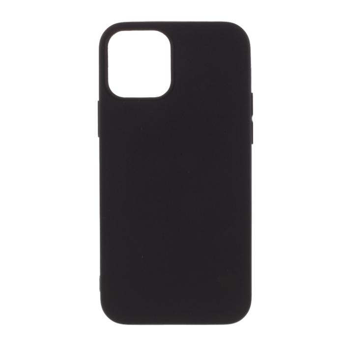 Bild 1, iPhone 12 Pro Max - Matt TPU Skal - Svart