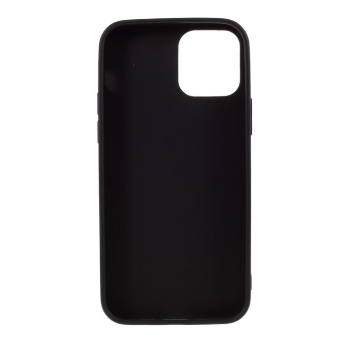 Bild 3, iPhone 12 Pro Max - Matt TPU Skal - Svart