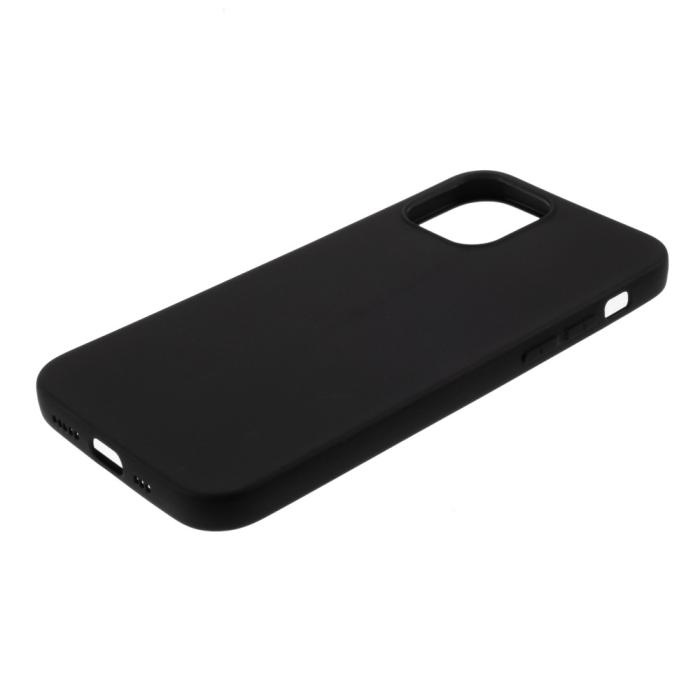 Bild 4, iPhone 12 Pro Max - Matt TPU Skal - Svart