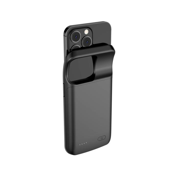 Bild 5, Tech-Protect iPhone 14 Pro / 14 Skal 4800 mAh PowerCase Svart