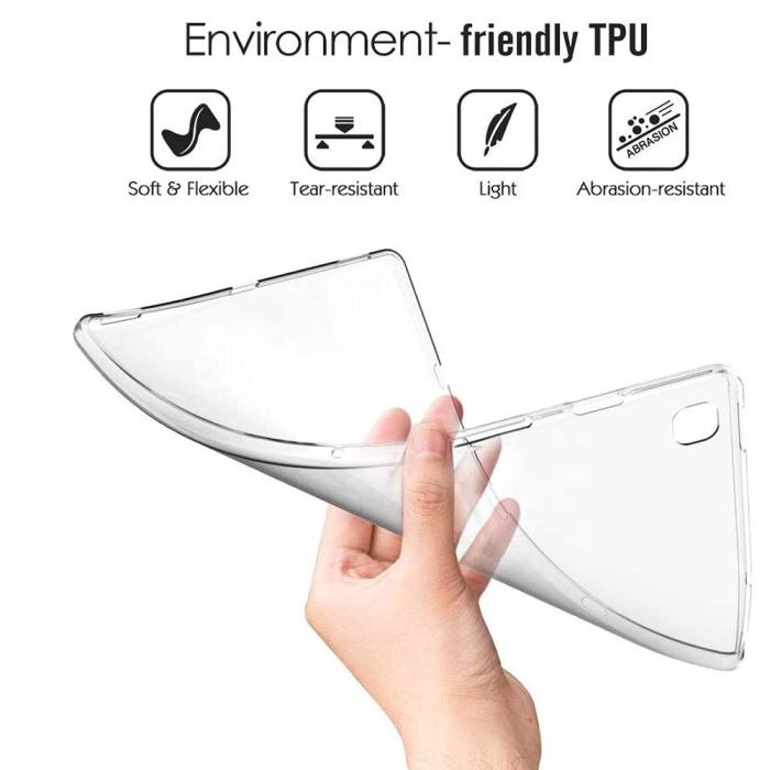 Bild 2, Samsung Galaxy Tab S7 / Tab S8 - Frostat TPU Skal