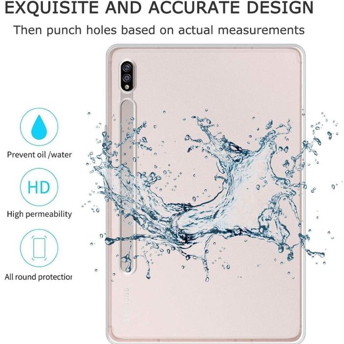 Bild 3, Samsung Galaxy Tab S7 / Tab S8 - Frostat TPU Skal