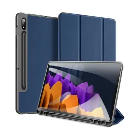 Samsung Galaxy Tab S7 / Tab S8 - DUX DUCIS Domo Tri-Fold Fodral - Blå