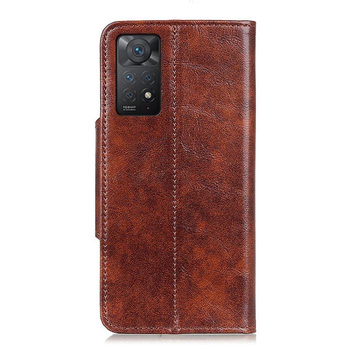 Bild 3, KHAZNEH Xiaomi Redmi Note 11 Pro 5G Fodral Vintage Brun